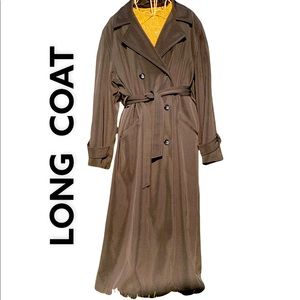 RAINSHEDDER long  Coat Womens sz 12 Black with liner